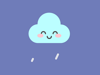 Happy monsoon! animation cloud happy monsoon motiondesign order rain ui ux zomato