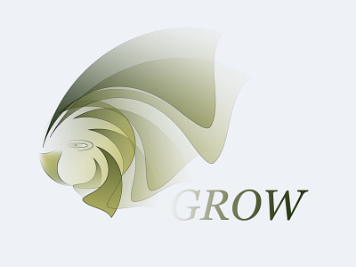 Loggo Grow animation graphic design logo