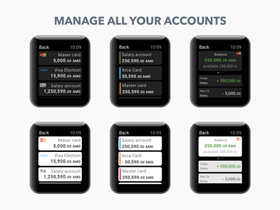 Manage Your Accounts