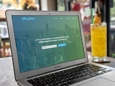 Landing Page City.Live