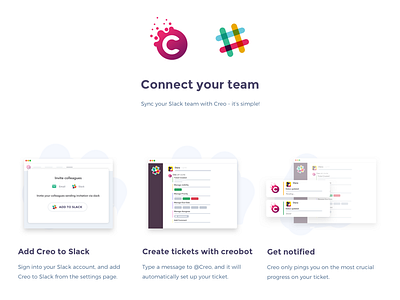 CREO: Slack integration