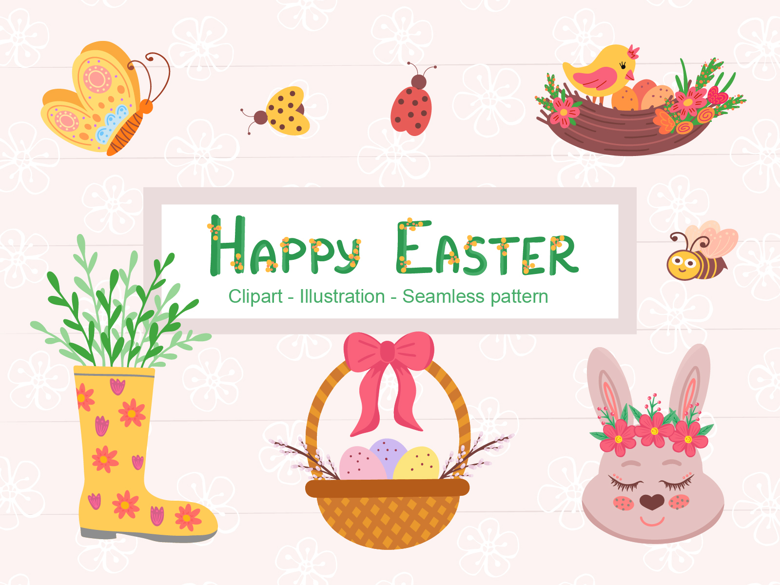 Easter collection by Hanna on Dribbble