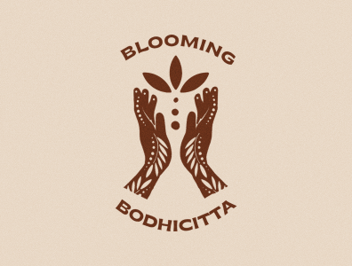 Blooming Bodhicitta Logo Design branding design logo logo design