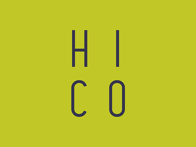 hi-imcurrentlyobsessed initial logomark logo logo design
