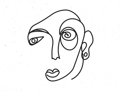 abstract selfie