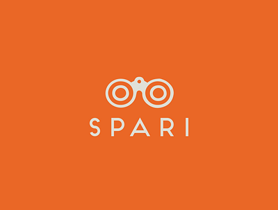Spari Travel Logo binocular branding design identity logo design logodesign spari travel