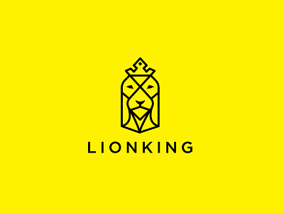 Lion king modern line art logo brand logo business logo clean logo creative logo graphic design king logo lion clean logo lion creative logo lion design lion king logo lion king modern logo lion line art logo lion logo lion logo design lion modern logo logo logo design minimal logo minimalist logo modern logo