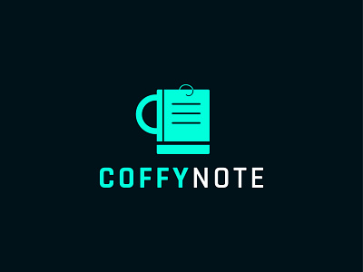 Coffy + Note creative flat logo clean logo coffee flat logo coffee lgoo coffee logo design coffee note logo coffee note minimal logo coffynote logo creative logo flat logo flat logo design graphic design logo logo design minimal logo minimalist logo modern logo modern style logo