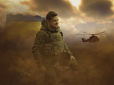 Volodymyr Zelenskyy #GloryToUkraine design graphic design vector