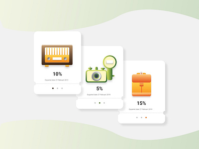 Coupons Card | Icon Explore appdesign dailyui design icon illustration ui uidesigner