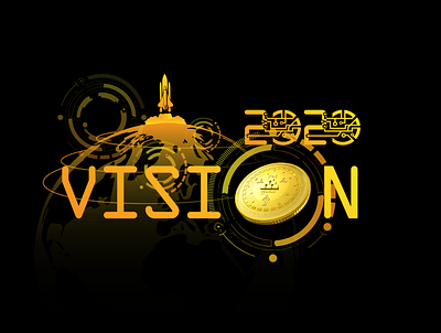 Logo for a event launch - 2020 Vision branding event graphic design illustration logo modern professional visual