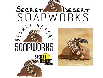 Logo Design - Secret Desert Soapworks branding design graphic design illustration logo modern professional vector