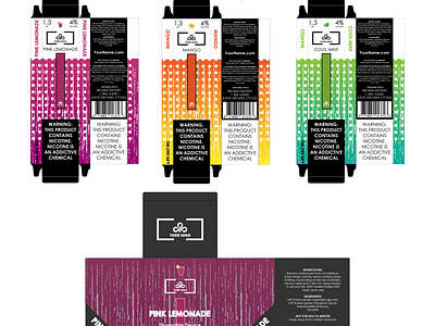 Electronic Cigarettes Package Design