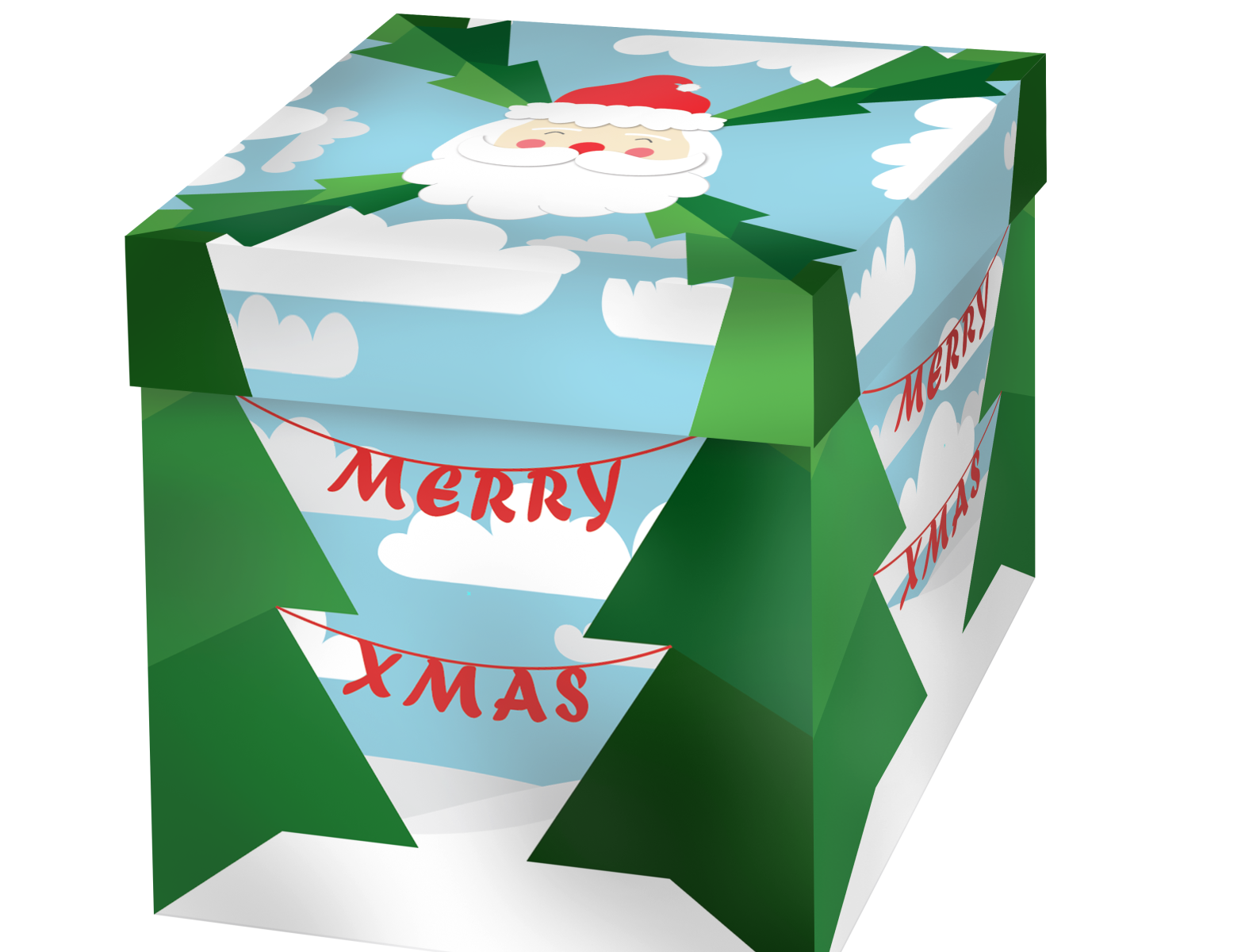 Christmas Box Design by Shahidul Alam on Dribbble