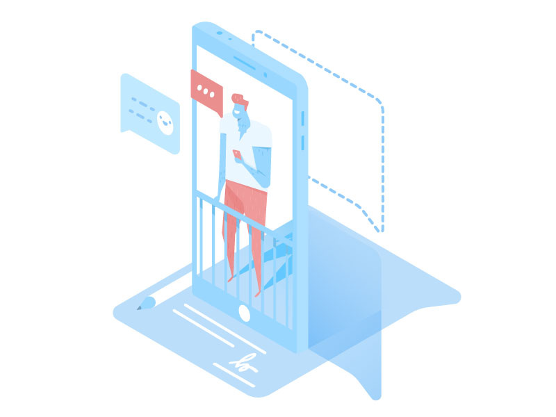 Isometric Chat by Artur Stotch on Dribbble