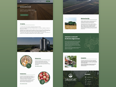 Agriculture website design and development - Figma to Webflow agriculture animation design development farming figma green landingpage ui webdesign webflow website