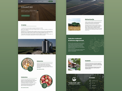 Agriculture website design and development - Figma to Webflow