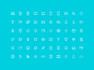 The Nice and Serious UI Icon Set ai dashboard download flat free icon icon set layout ui ux vector