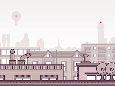Sexology building city design house illustration interactive layout penis sex skyline vector website
