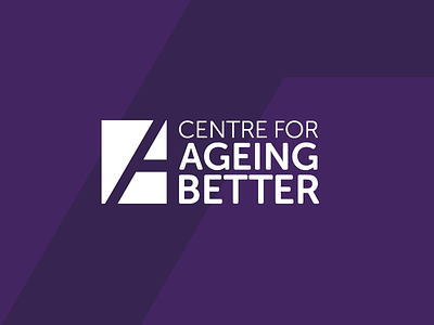Centre for Ageing Better age angle brand branding centre identity logo mark palette society type typography