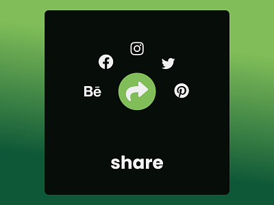 Daily UI Challenge - 010 (Social Share) daily ui daily ui challenge social media ui web design website