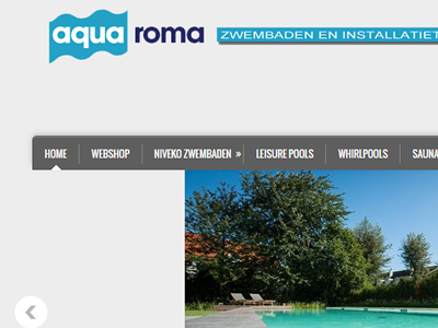 Aquaroma webdesign