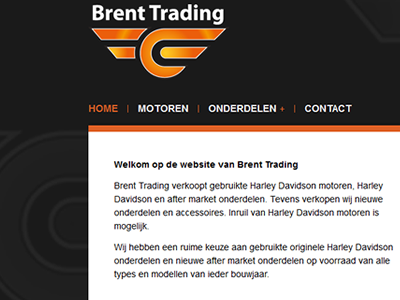 Brent Trading webdesign