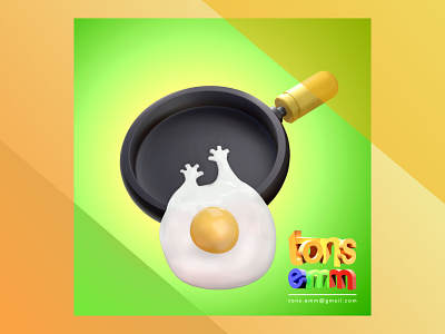 Cooking pot cute 3d animation branding graphic design logo modeling 3d cute motion graphics object 3d ui