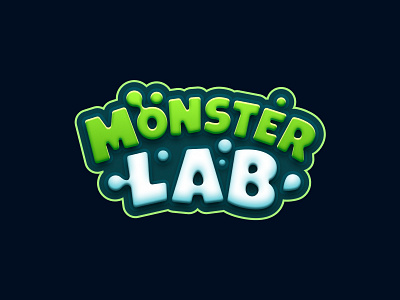 Monster Lab logo branding graphic design logo