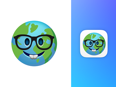 Learnji App Icon emoji language learn learnji world