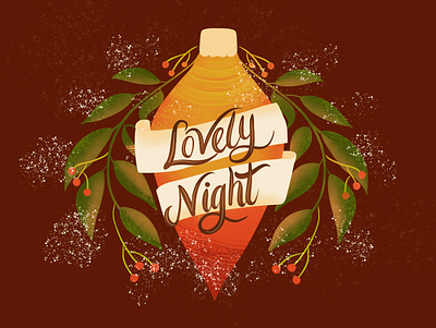 Lovely night with you ♥️ design graphic design illustration