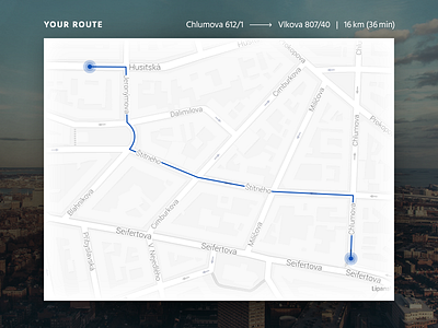 Daily UI challenge #020 — Location Tracker