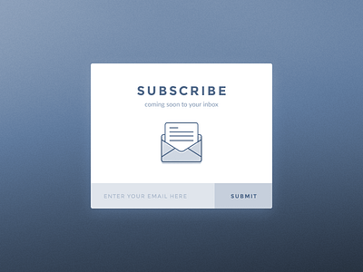 Daily UI challenge #026 — Subscribe app card challenge daily dailyui subscribe ui