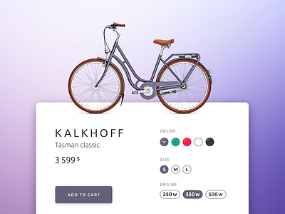 Daily UI challenge #033 — Customize Product app card challenge daily dailyui e-commerce ecommerce product shop ui