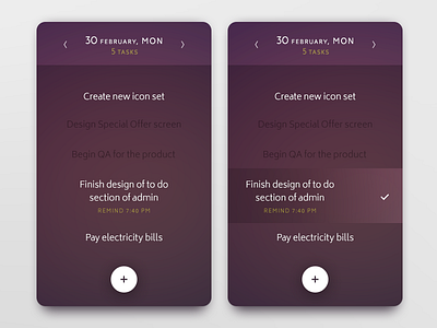 Daily UI challenge #042 — ToDo List