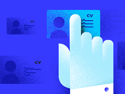 Choose the right CV branding ill illustration it it company kosma startup