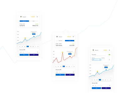 Stock market app analitycs app desktop app kosma lenar market poland polska stock stocks ux ux ui ux design ux trends