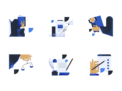 Legaljobs illustrations