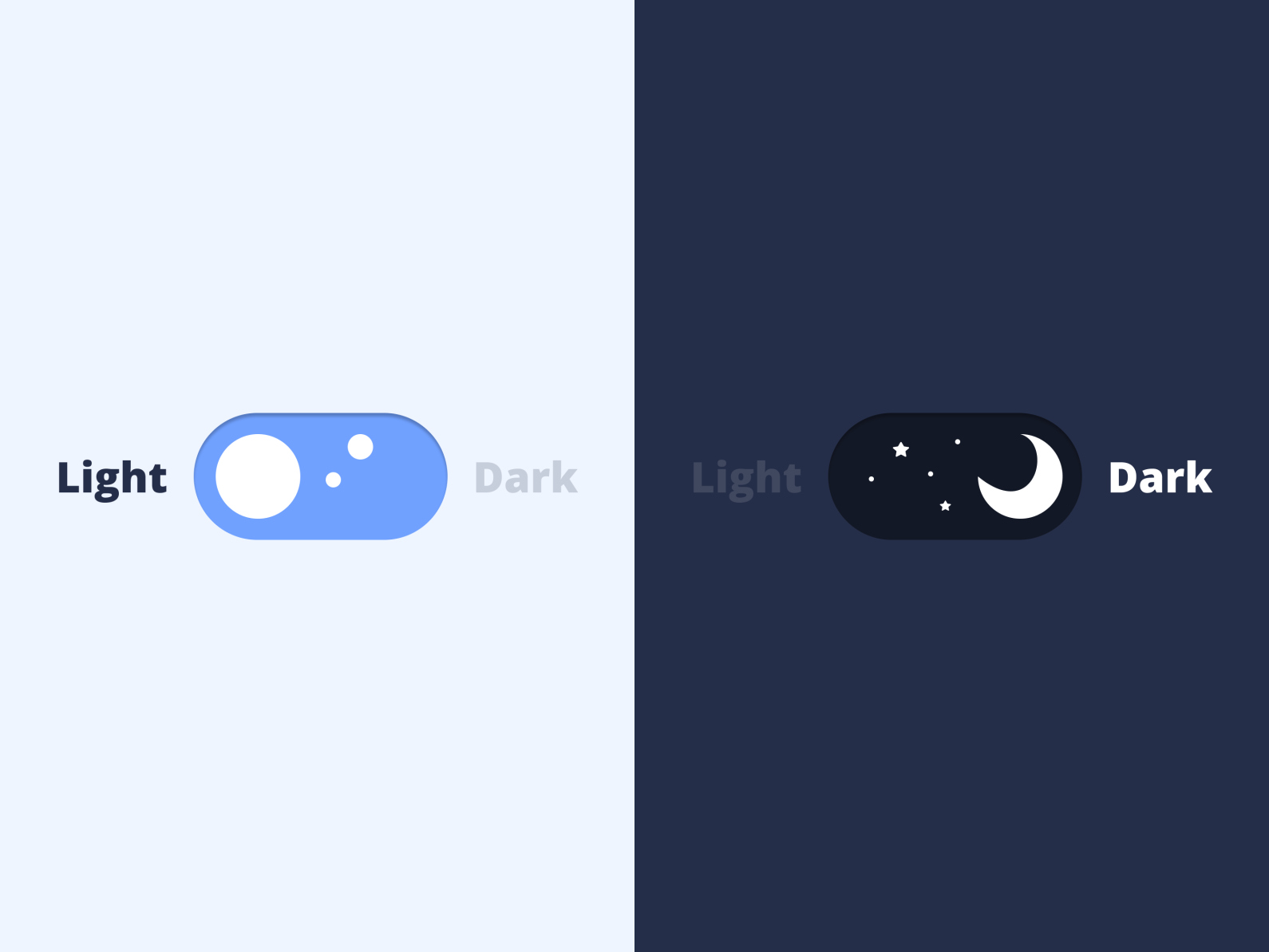 #019 ON/OFF Toggle Switch [Dark & Light Theme] by NB Zachariah on Dribbble