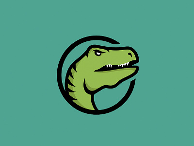 Raptor branding dinosaur illustration jurassic logo raptor