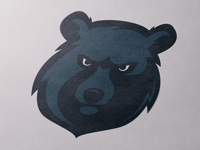 Angry Bear animal bear design icon illustration mascot modern