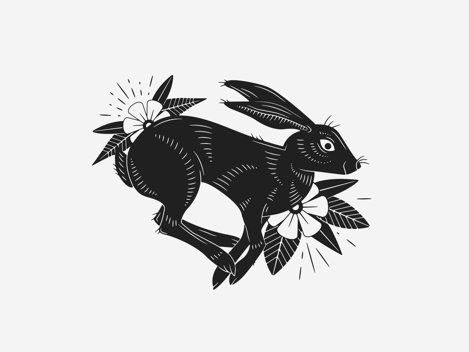 The Hare By Paige Pentland On Dribbble