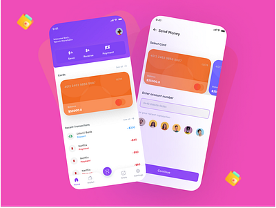 E-wallet Mobile Application appui branding design e wallet app e wallet mobile application mobile app ui uidesign uiux userinterface wallet app design