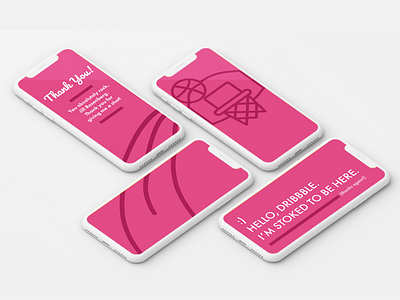 Hi Dribbble! dribbble debut dribbble shot icon iconography icon design iphone iphone mockup minimal minimal design minimalist mockup shot simple