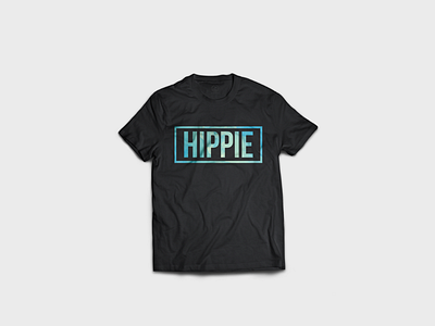 Hippie T-shirt Design apparel apparel design hippie logo logo design minimal minimalist shirt design simple t shirt t shirt design watercolor