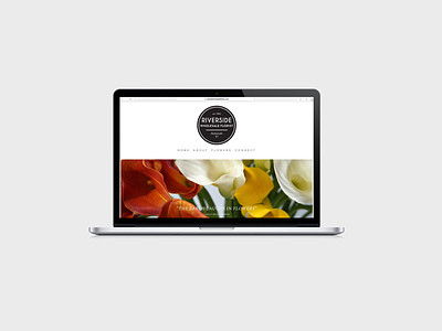 Riverside Re-branding Project brand identity branding floral minimal minimal design rebranding simple squarespace website website design