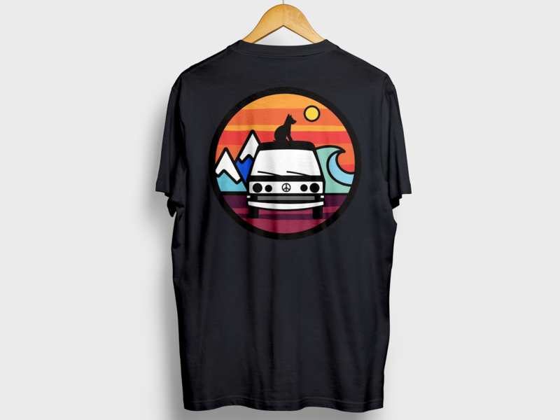 Adventure Dog T Shirt Design By De Haas Design On Dribbble
