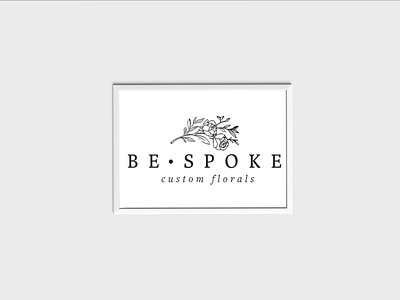 Be Spoke Logo brand identity branding illustration logo logo design minimal minimal design minimalist simple typography