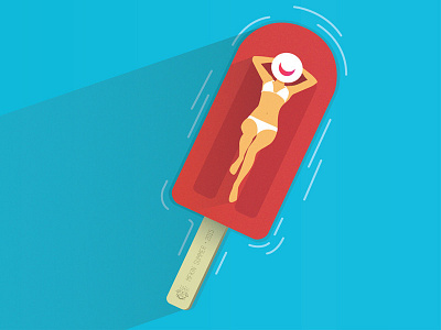 Summer - Thanks Prof. Jack Black Sabbath. girl hot pool popsicle summer sun