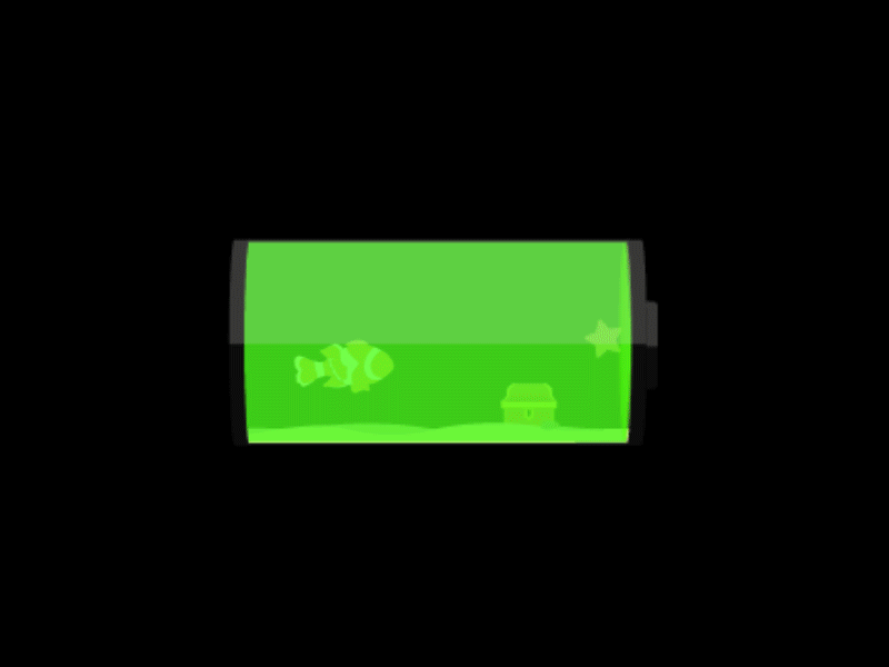 battery life animation battery life flat animation iphone battery nemo
